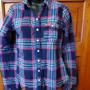 Hollister Plaid Shirt